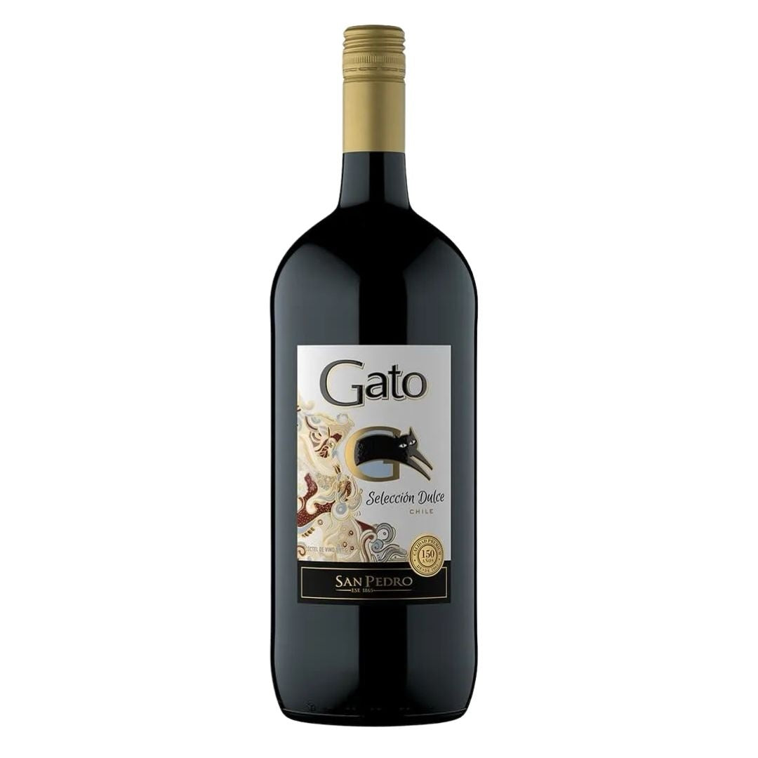 Vino gato selección dulce 1.5 Litros