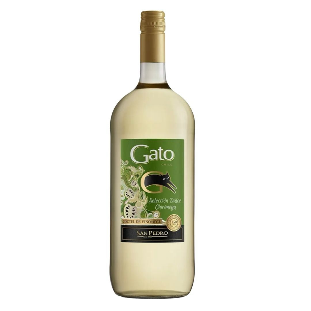Vino gato selección dulce chirimoya 1.5 Litros