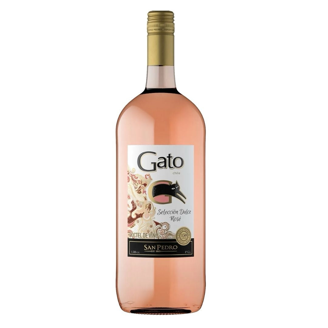 Vino gato selección dulce rosé 1.5 Litros
