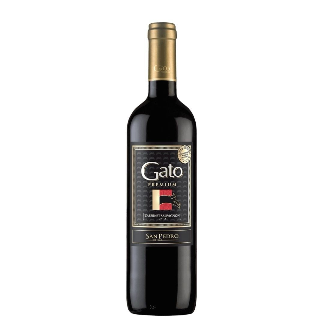 Vino gato premium Cabernet Sauvignon 750 ml