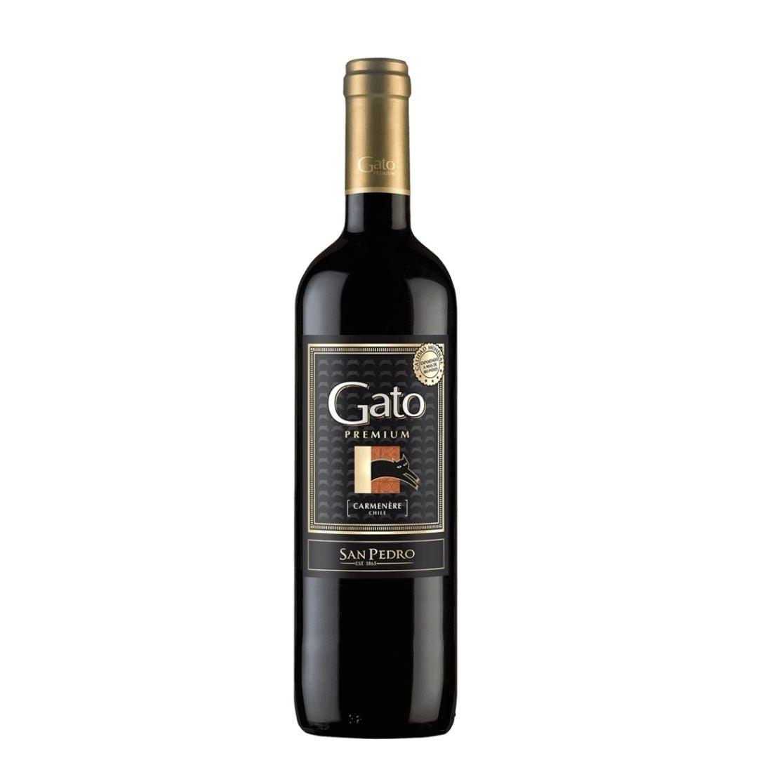 Vino gato premium carmenere 750 ml