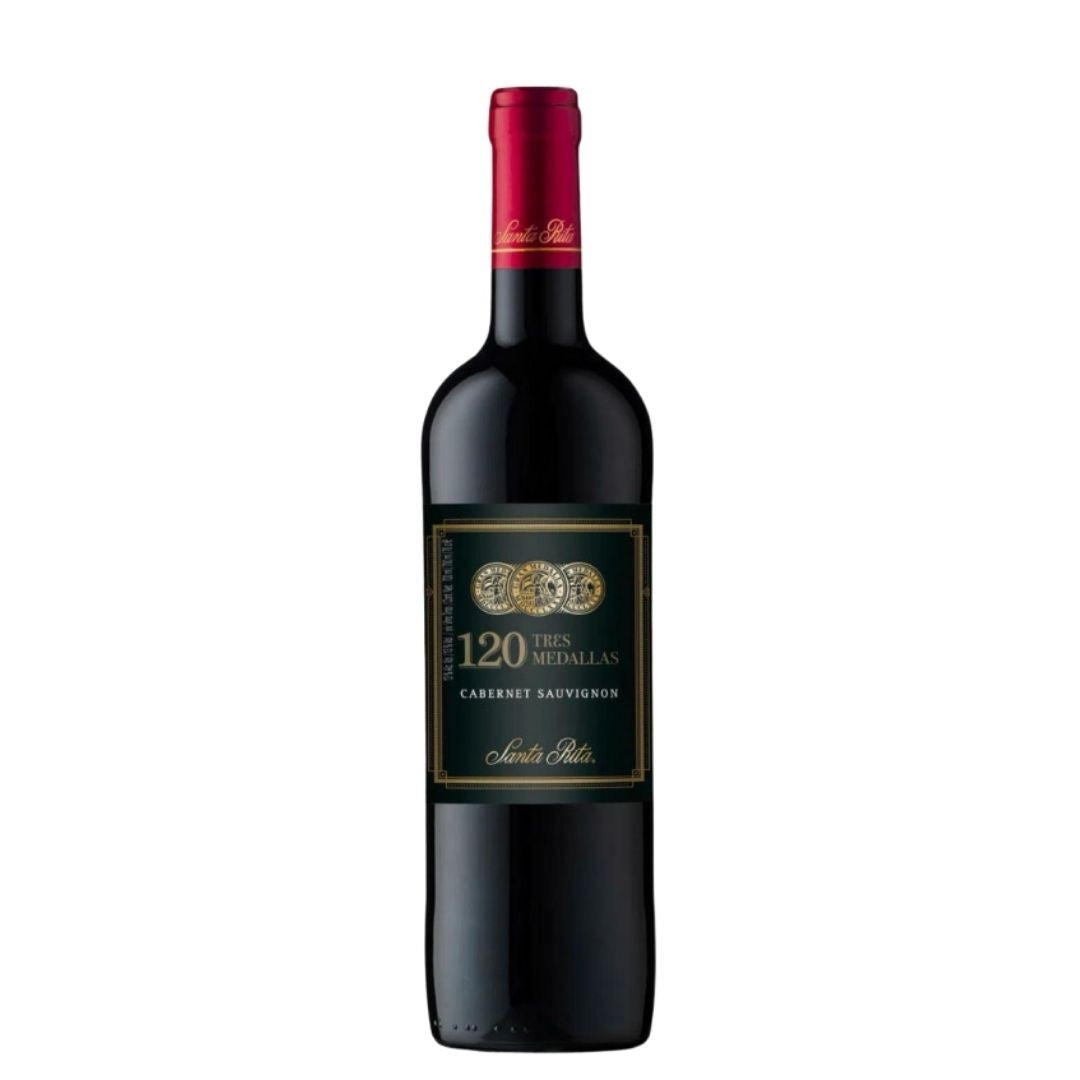 Vino 120 tres medallas Cabernet Sauvignon