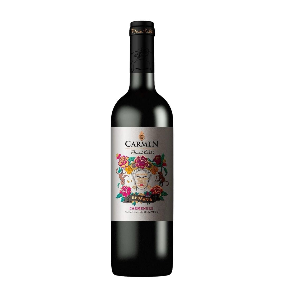 Vino Carmen reserva Frida kahlo carmenere 750 ml