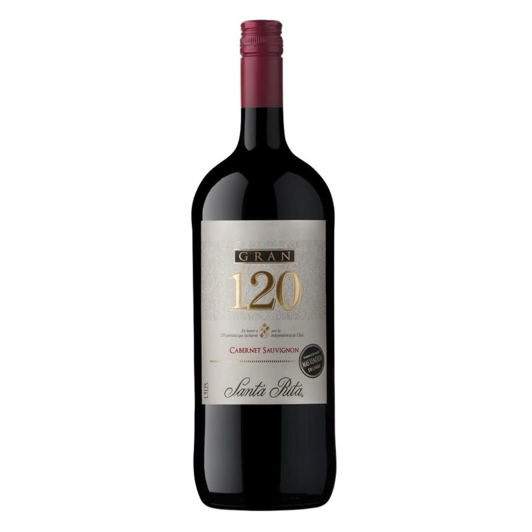 Vino 120 Cabernet Sauvignon botellón 1,5 litros