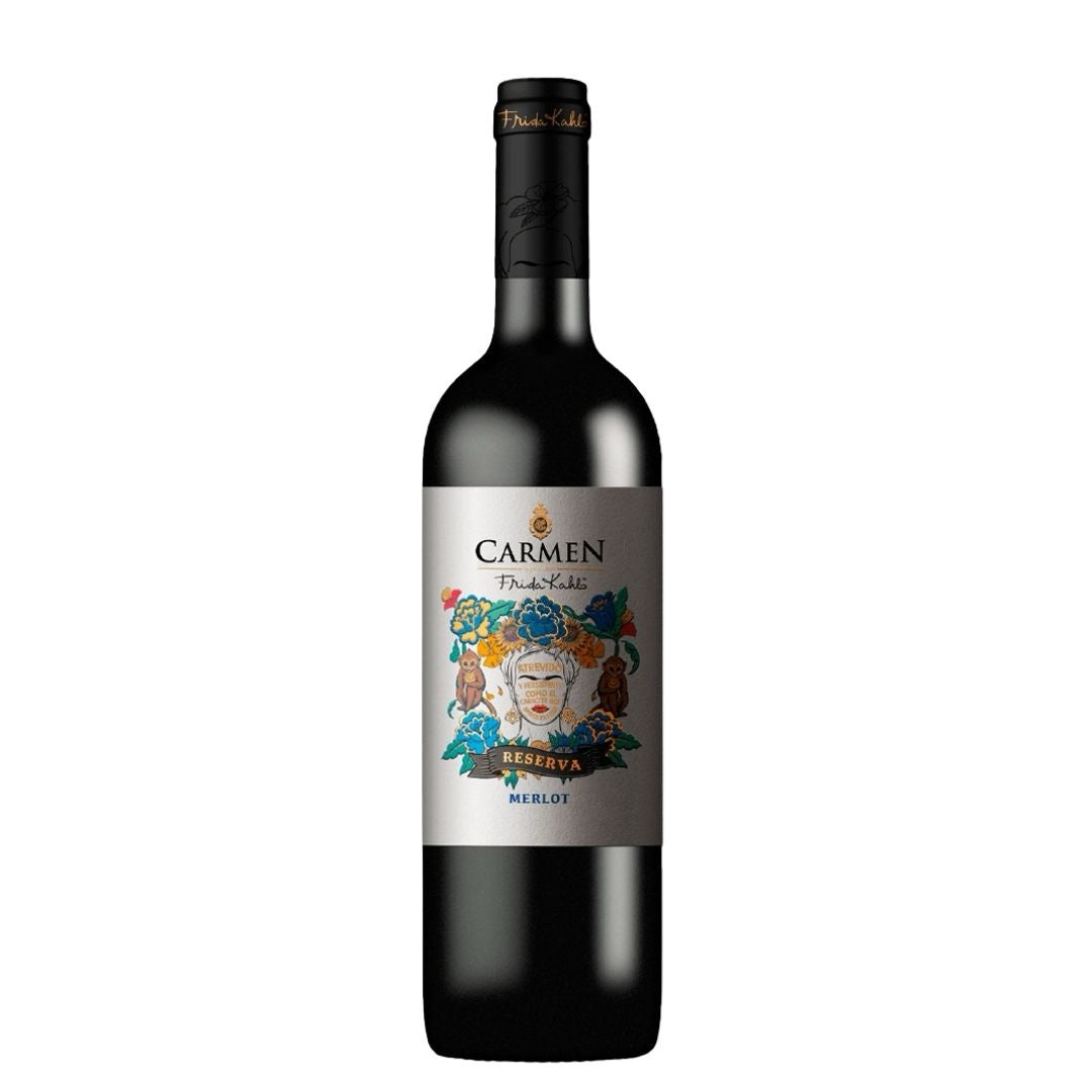 Vino Carmen reserva Frida kahlo Merlot 750 ml