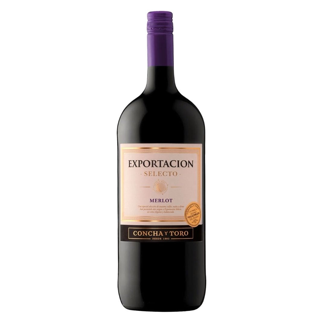 Vino exportación Merlot botellon 1,5 litros