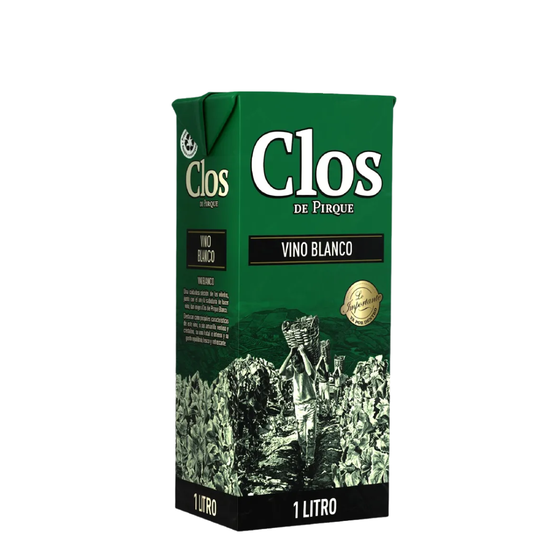 Vino Clos blanco 1 litro