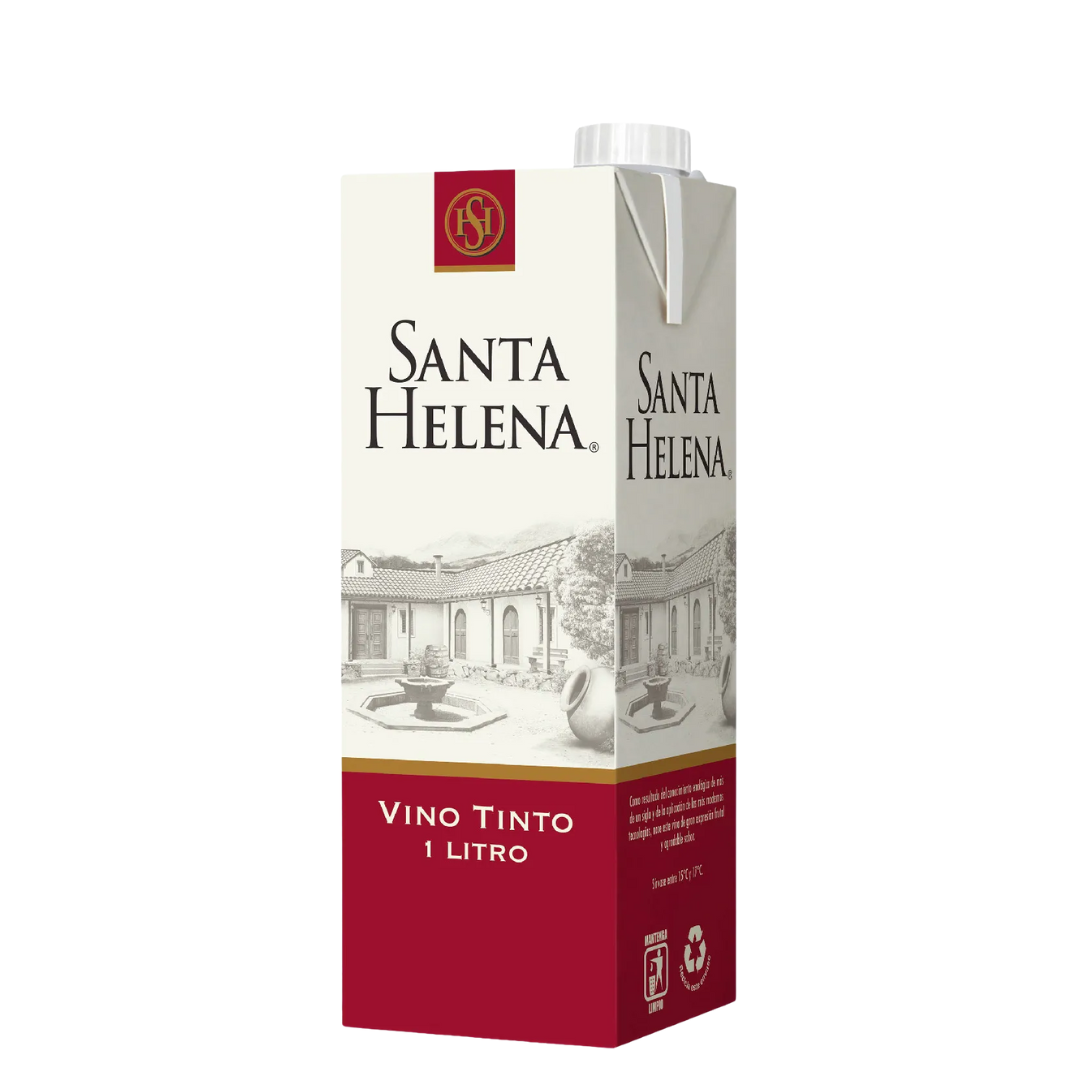 Vino Santa Helena tinto 1 litro