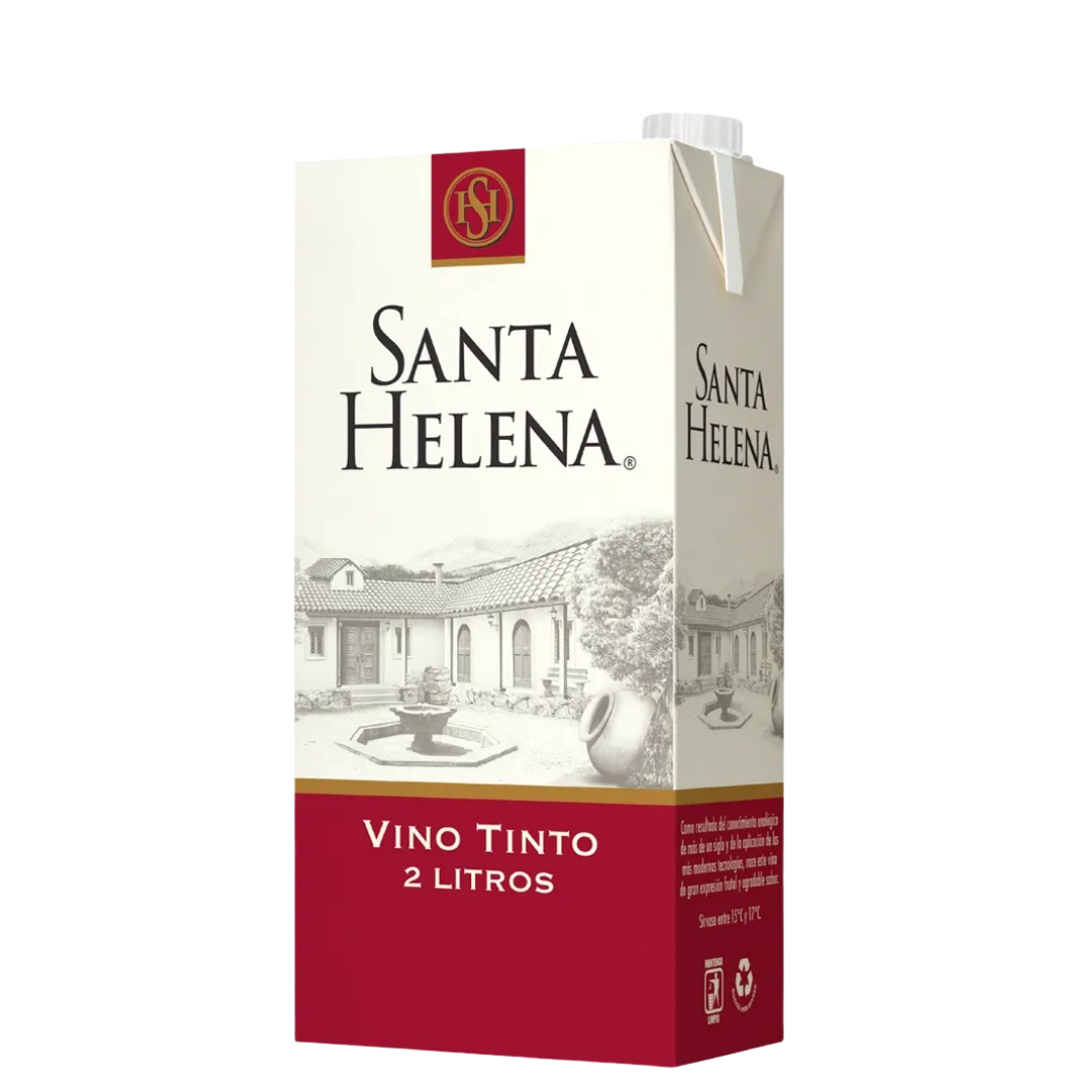 Vino Santa Helena tinto 2 litros