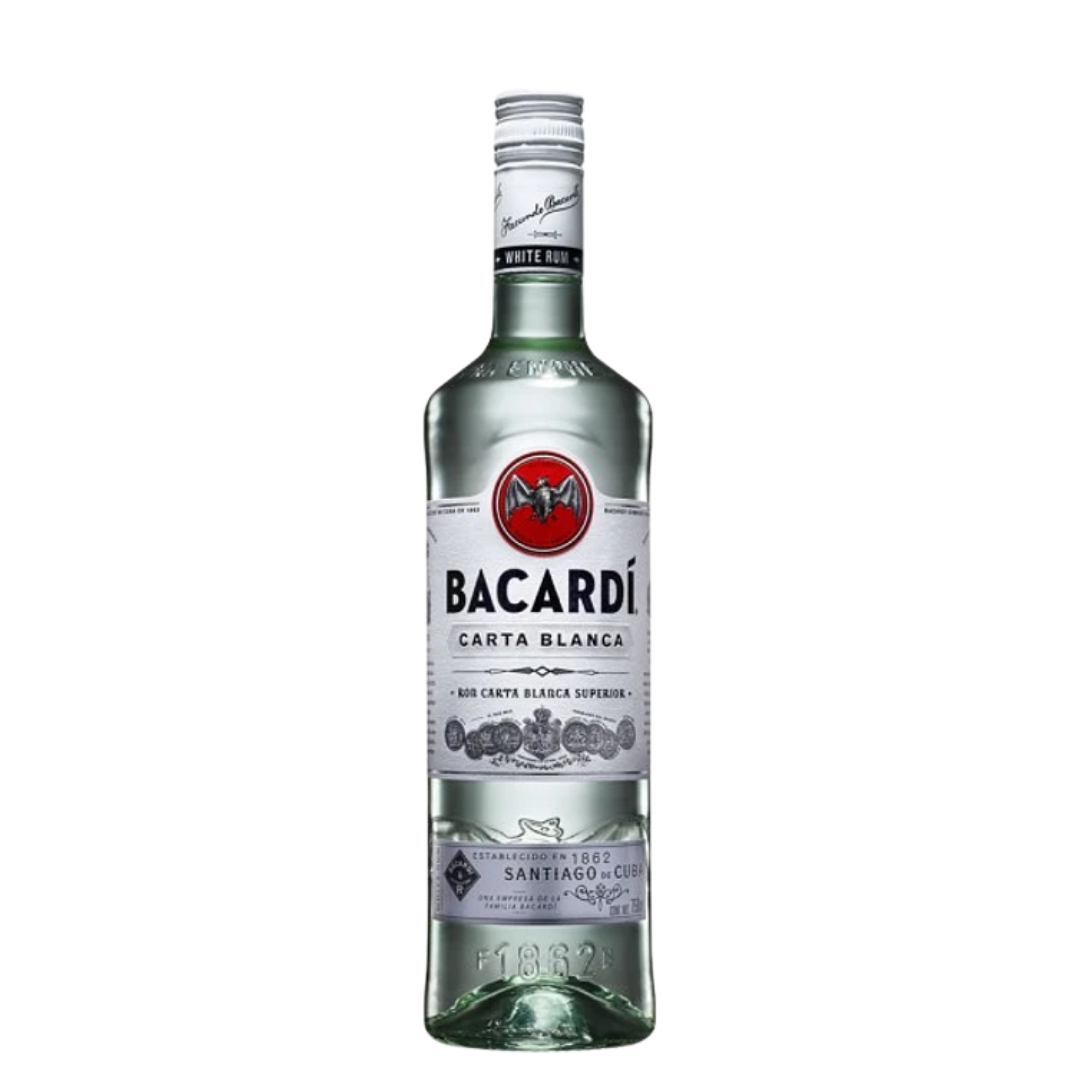 Ron bacardí blanco 750 ml