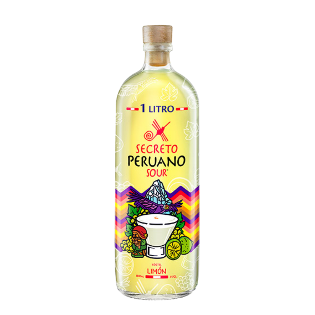Secreto peruano pisco sour 1 litro