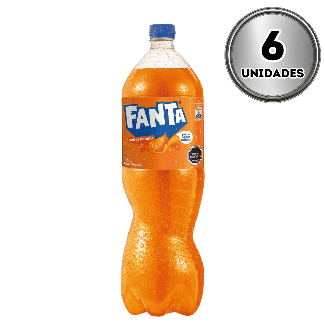 Fanta 1.5 litros desechable
