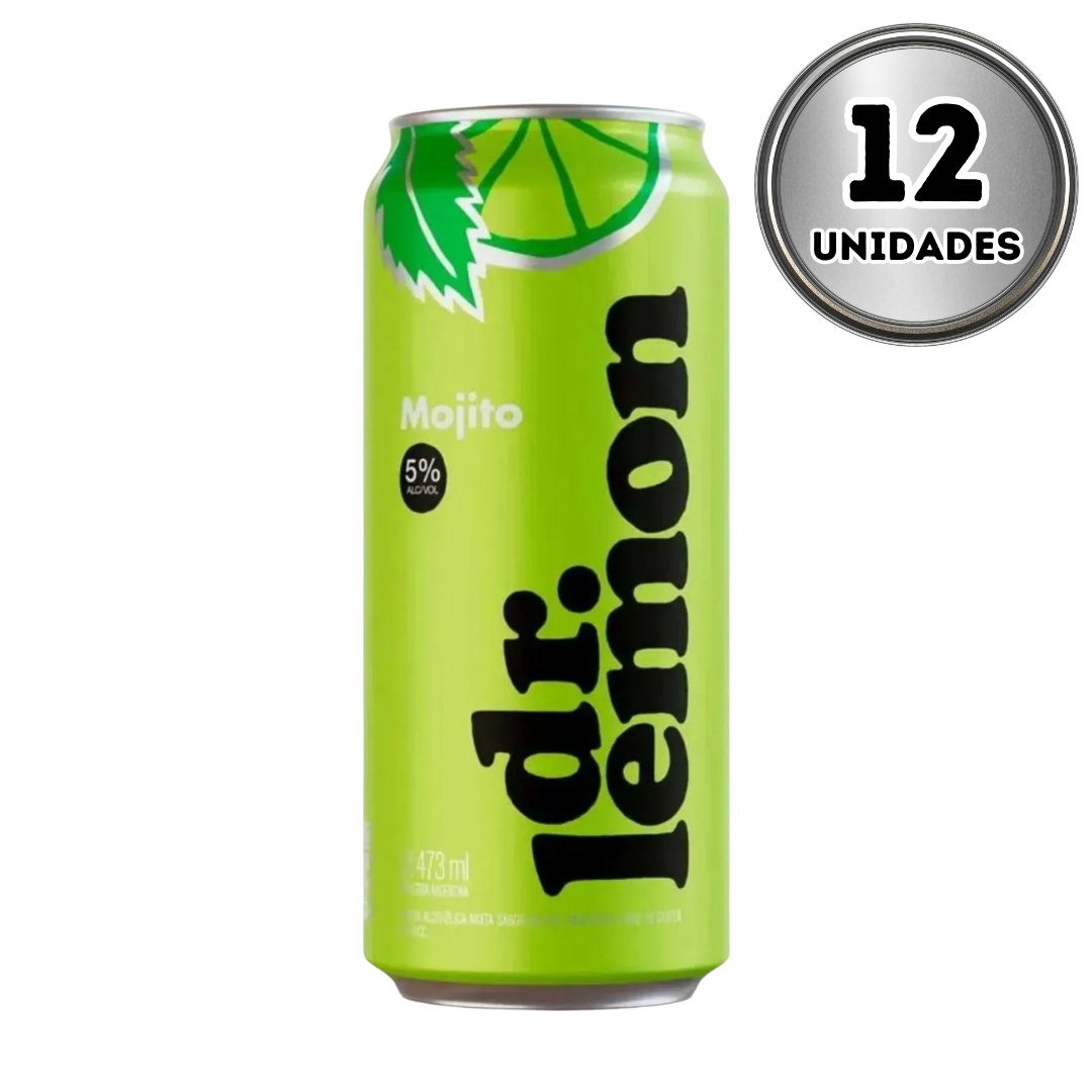 Cóctel dr lemon mojito 473 ml