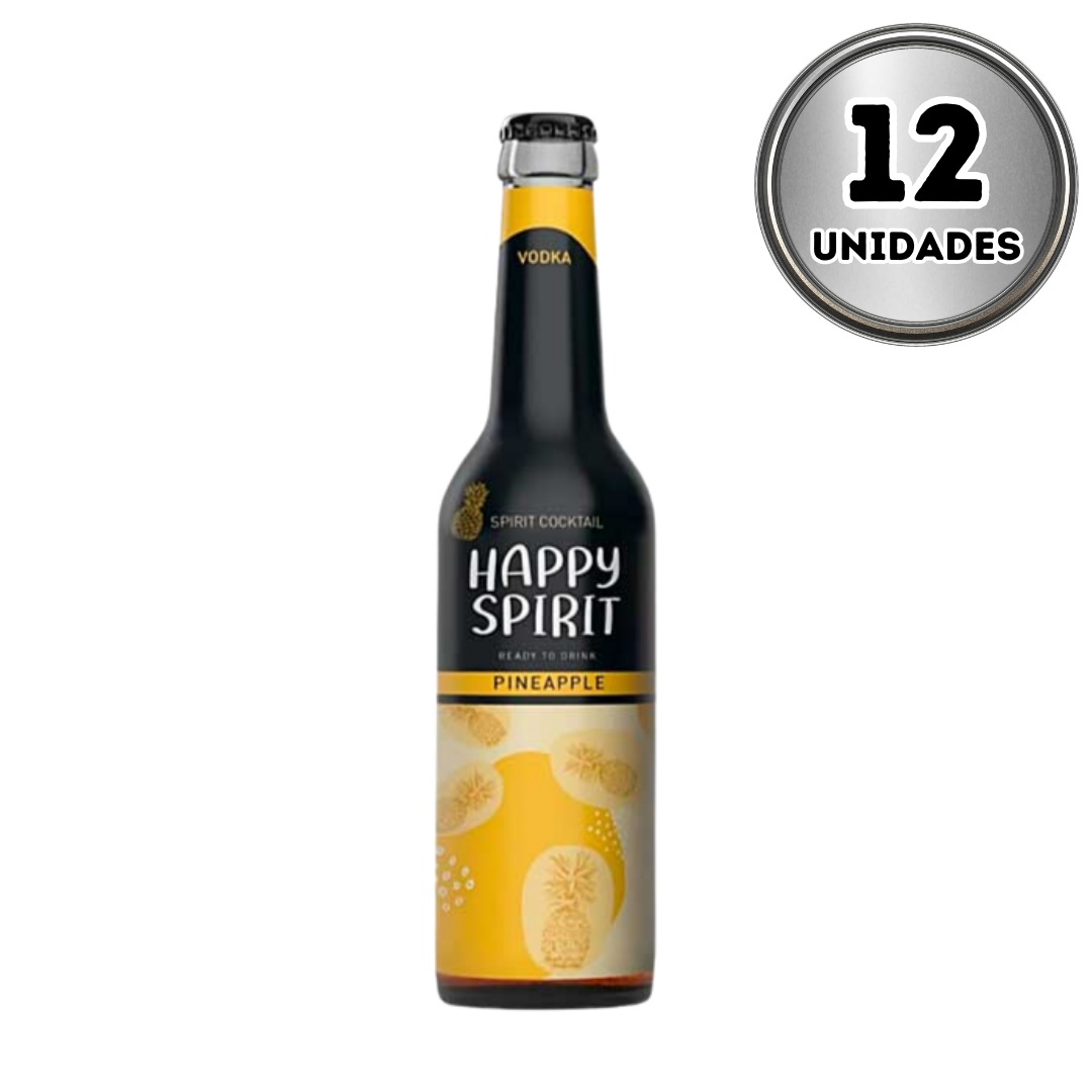 Cóctel happy spirit pineapple 330 ml