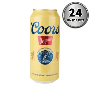 Cerveza coors 470 cc