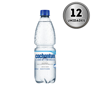 Agua cachantun con gas 600 ml