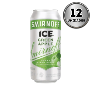Vodka Smirnoff Ice Green 473cc